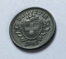 1943 1 Rappen unz/ stgl *RAR*