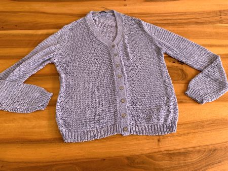 HAMMER - edle Strickjacke helles Flieder Gr. 38