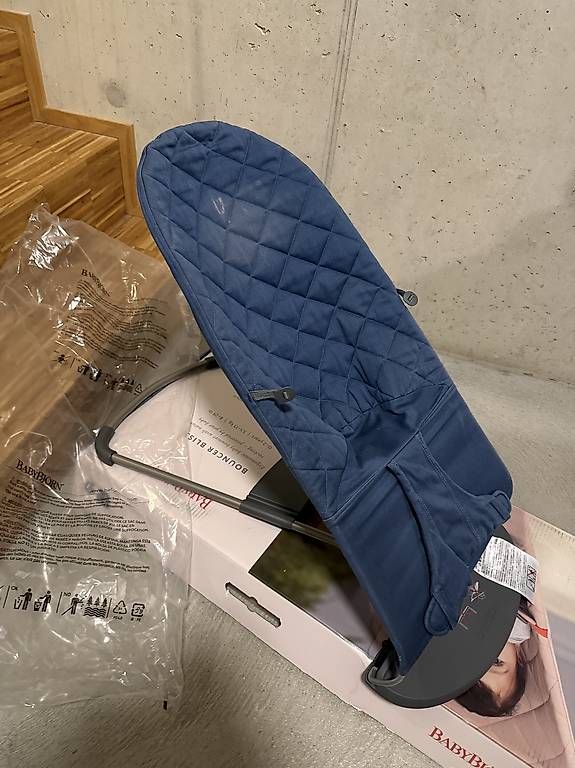 Marsupi portabebè: Babybjörn Blau gebraucht – Usato da Birsfelden venduto da Tatku