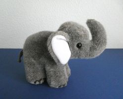 STEIFF Elefant Jumbo, 90er Jahre, unbespielt / NEU