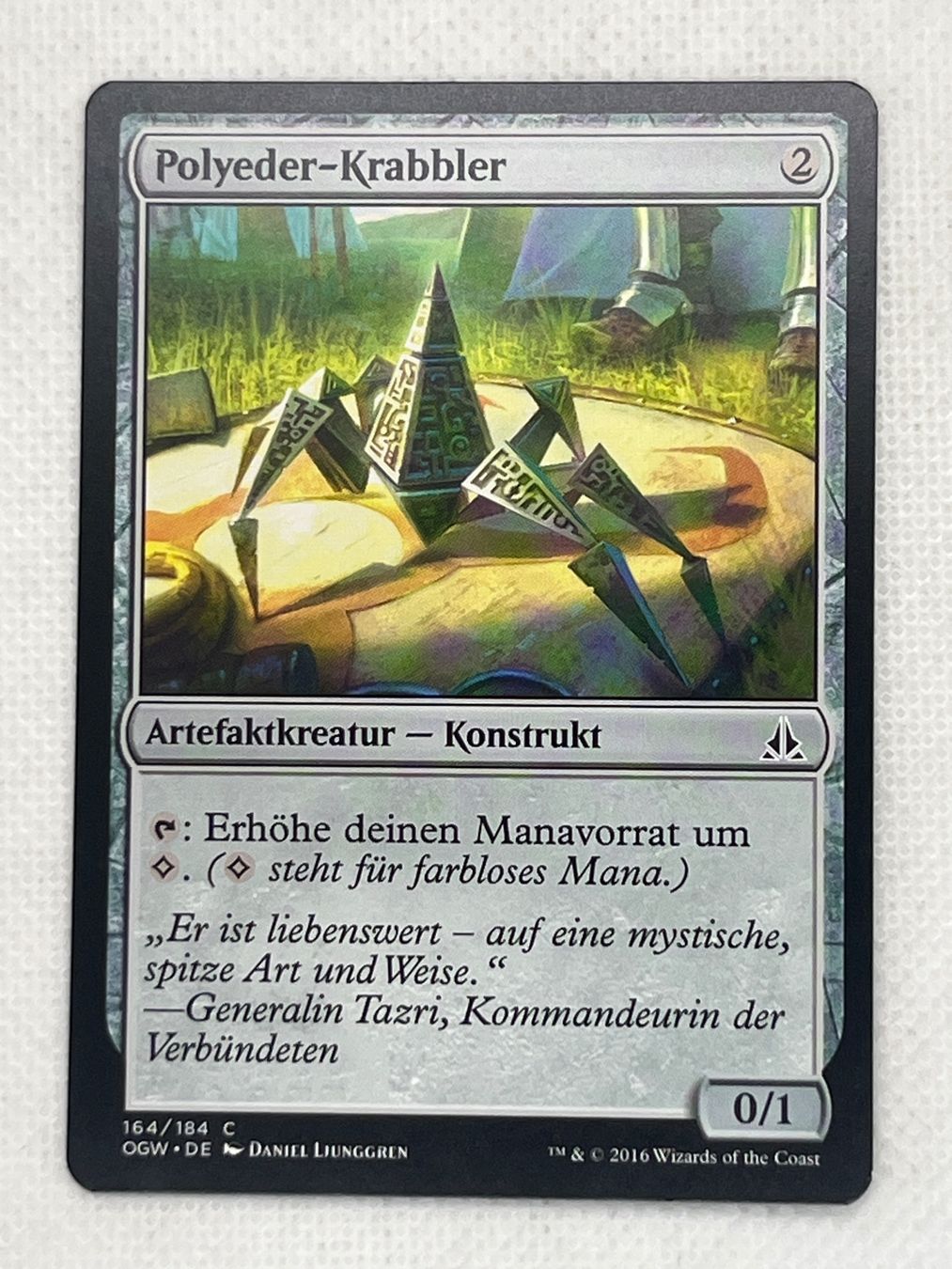 Magic The Gathering Carte collezionabili: MTG Polyeder-Krabbler OGW 164 Deutsch Common – Usato da Hinterkappelen venduto da Kim1992