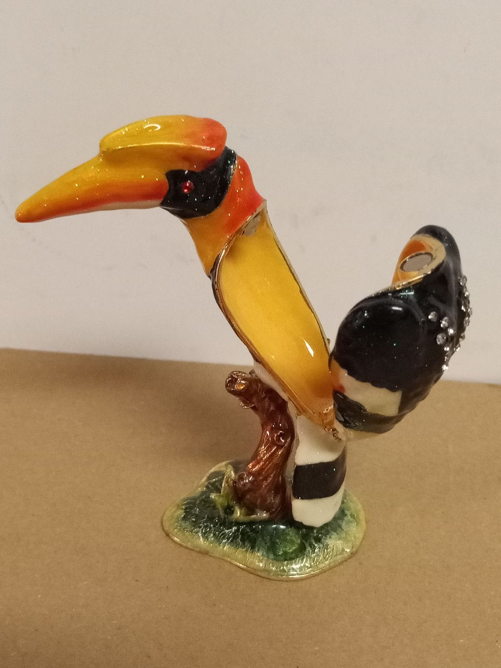 Statuette: TUKAN SCHMUCK DOSE – Usato da basel venduto da markusb07 4