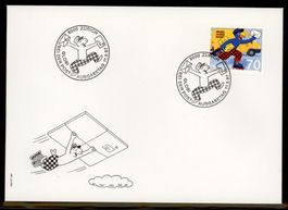 1997, FDC, Sondermarke Globi bei der Post (Nr.913)