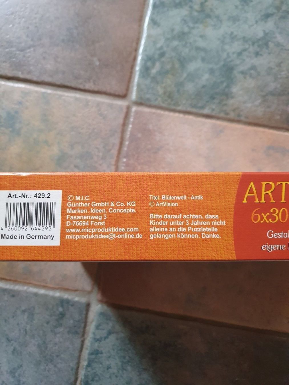 Puzzle: 6 Puzzles ARTvision NEU KP 32.- Fr. – Nuovo (secondo la descrizione) da Staffelbach venduto da anit77 3