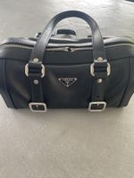 Prada Handtasche Leder Schwarz guter Zustand