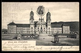 Einsiedeln, Benediktinerkloster mit Basi