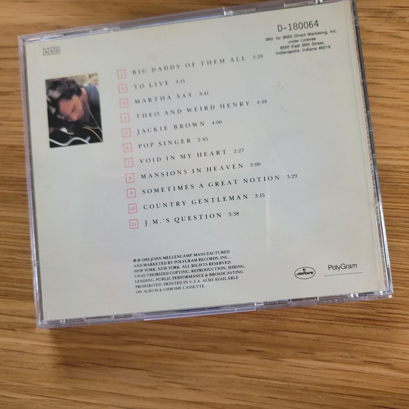 CDs: CD Big Daddy John Cougar – Gebraucht aus Biel/Bienne von Destockweb 2