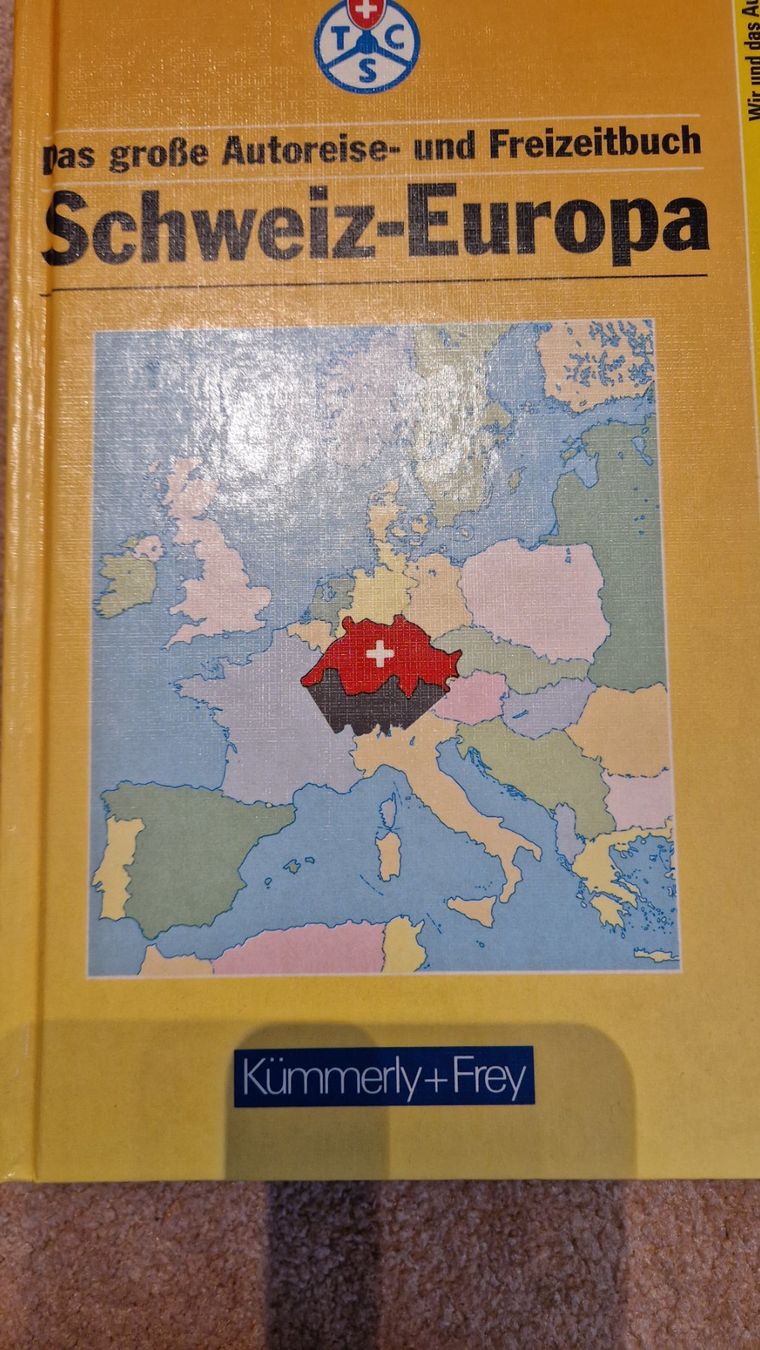 Libri: Schweiz - Europa das Grosse Autoreise und Freizeitbuch – Usato da Lindau venduto da Scuol2