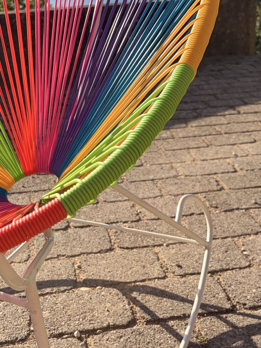 Poltrone: Acapulco Schaukelstuhl Rainbow Flag – Usato da Evilard venduto da tamino_biel 4