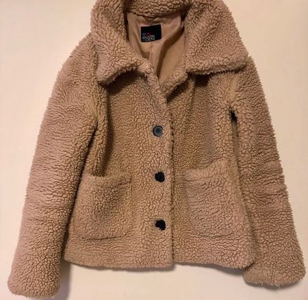 Felljacke Damen beige Grösse M guter Zustand