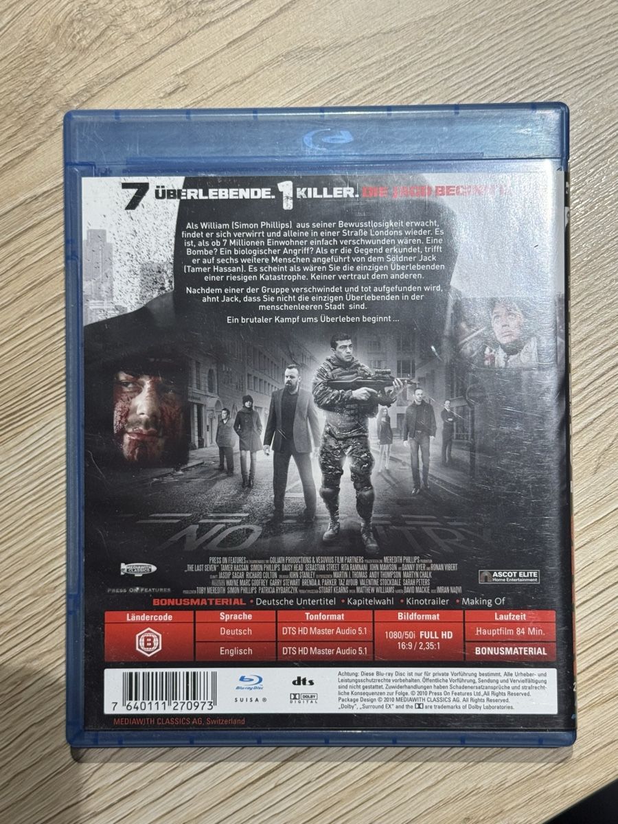 Tutti i DVDs: The Last Seven – Usato da Winterberg ZH venduto da Godzilla-vs-Shimo 1