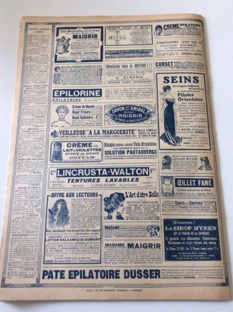 Riviste & Magazine: Journal sur la Mode 1909 – Usato da Genève venduto da edelweiss1900 8
