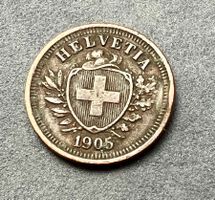 1 Rappen 1905 Schweiz