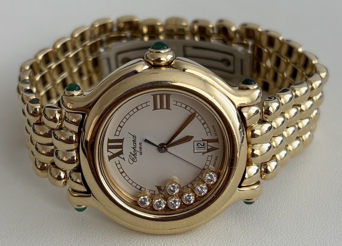 Chopard Orologi: Chopard Happy Sport 18K Quarz – Usato da Winterthur venduto da LaBodega