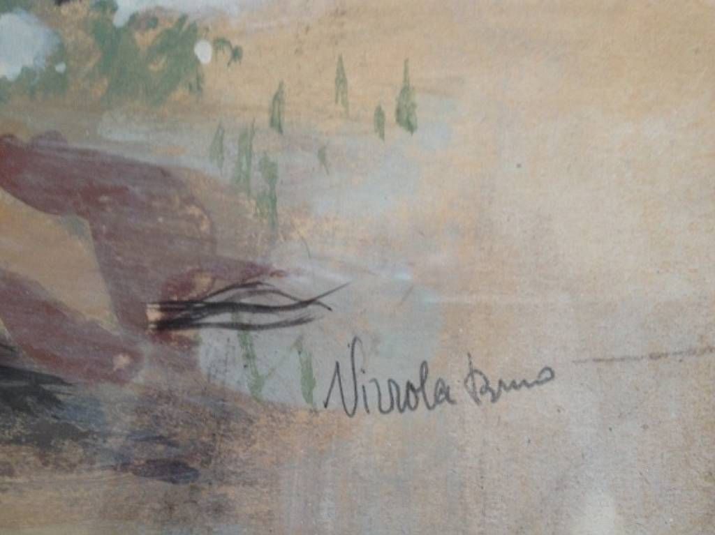 Dipinti: Bruno Nizzola (1890 - 1963) – Usato da Lugano venduto da ven_hq2y 2