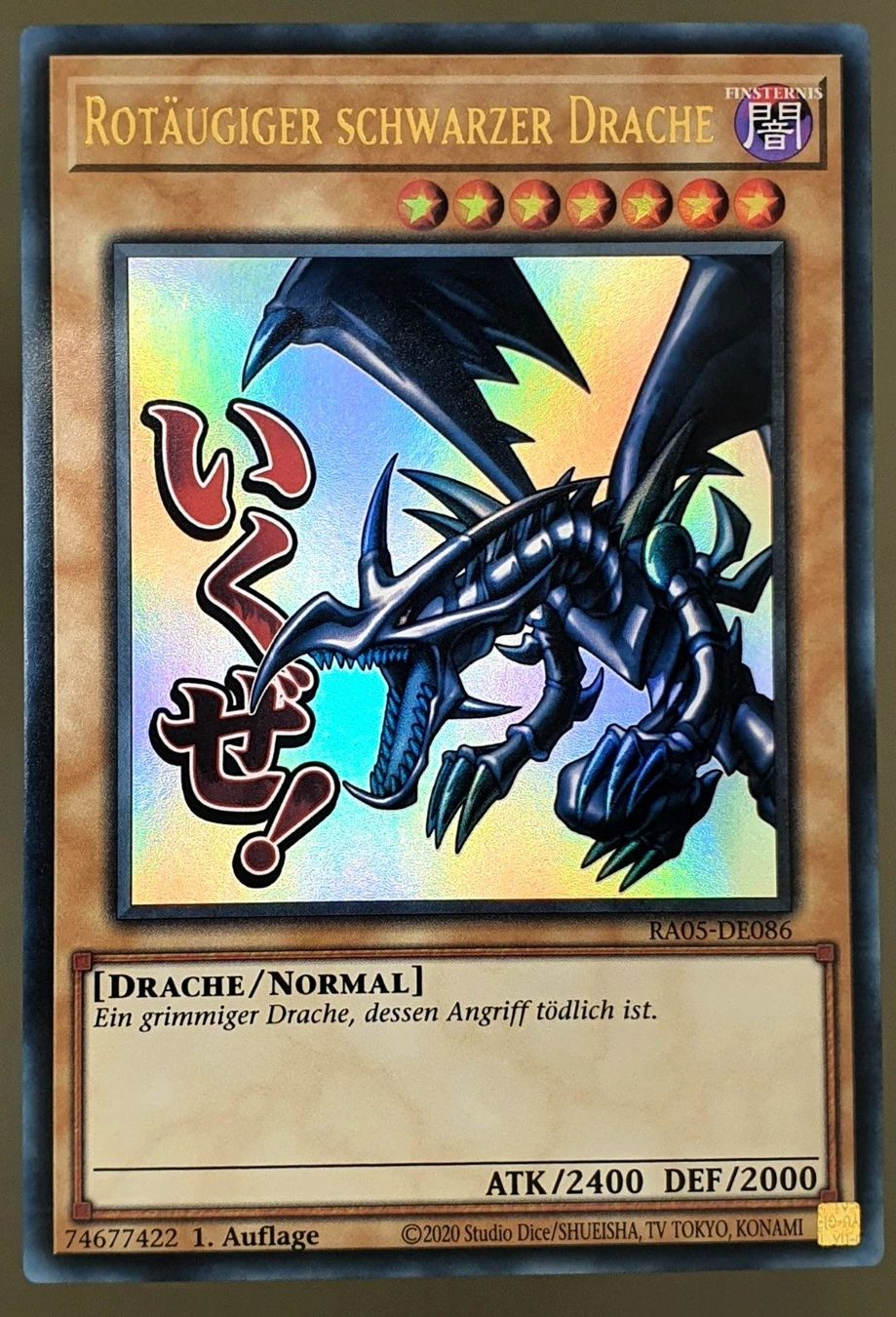 Yugioh Carte collezionabili: Blauäugiger Weisser & Rotäugiger Schwarzer Drache, Dunkles – Nuovo e nell'imballaggio originale da Chur venduto da -NewERA- 3