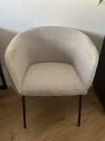 6 Stühle stoff beige guter Zustand