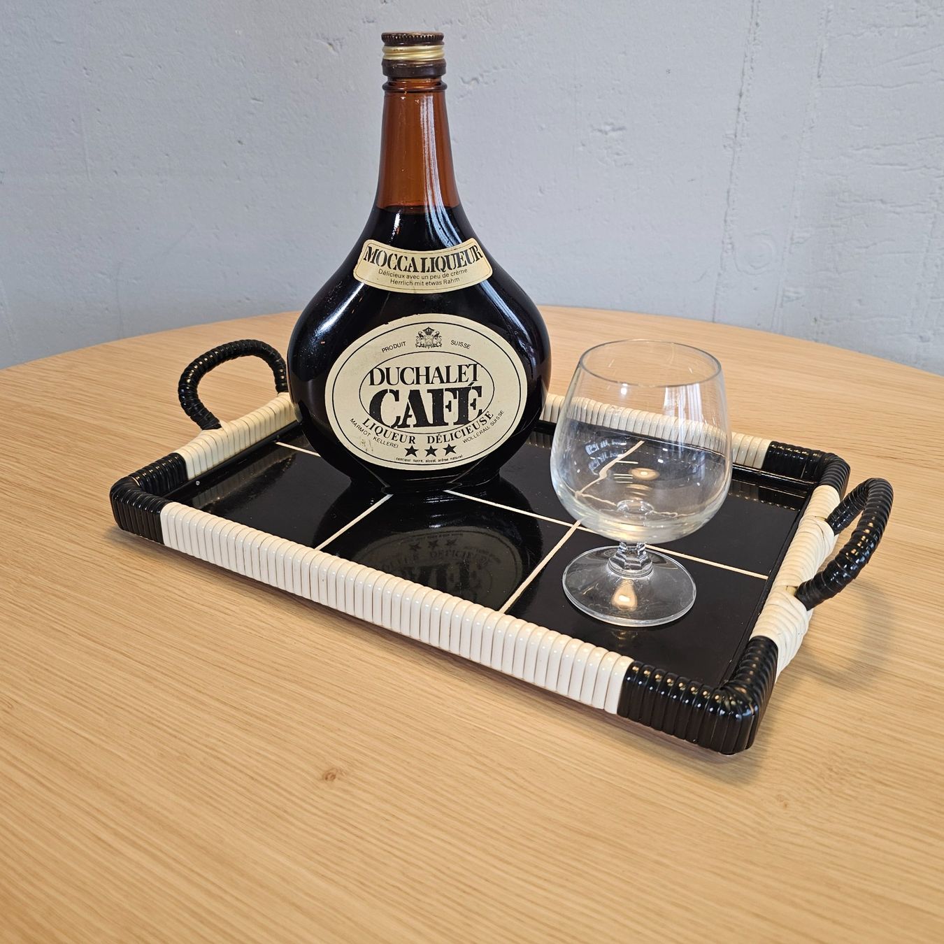 Piatti di portata: Vintage 1960 Serving Tray Service Tableau Serviertablett – Usato da Nottwil venduto da Wondewa-Shop 8