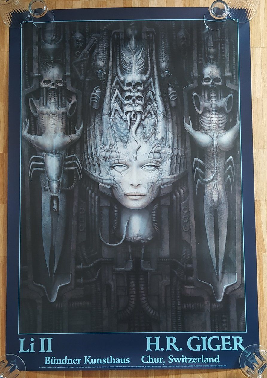 Foto & Immagini: 3 x H.R. Giger Poster – Usato da Arlesheim venduto da Jokerman69 1