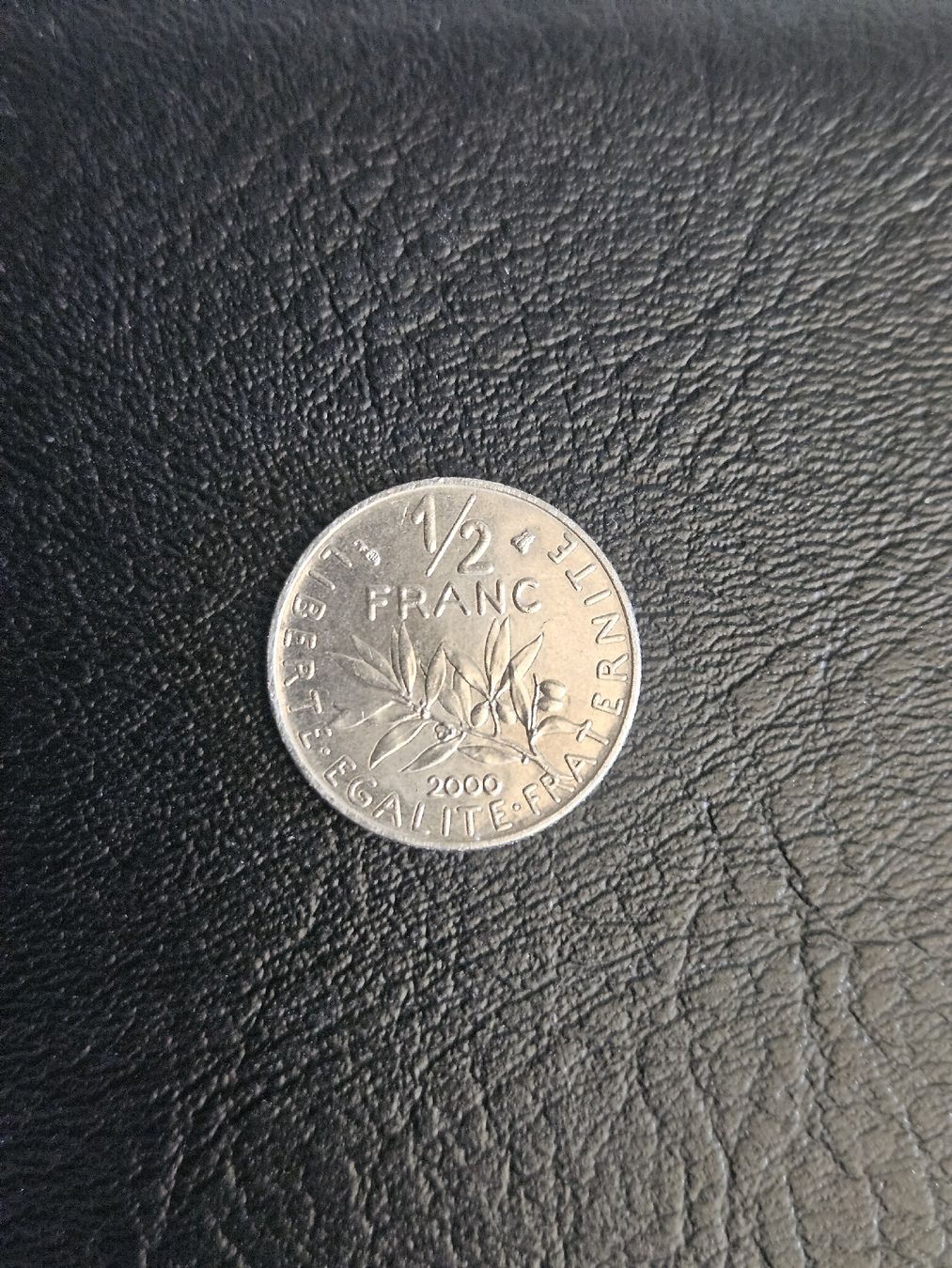 Alle Münzen: 1/2 franc- année 2000 – Gebraucht aus Vétroz von sas_yln5