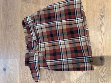 MNG Rock Herbst/Winter Kariert Braun Gr. 36 Top Zustand