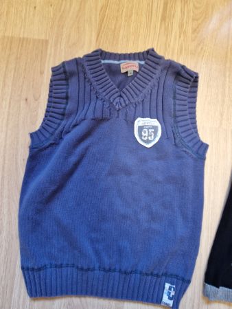 Pollunder Strick blau 128