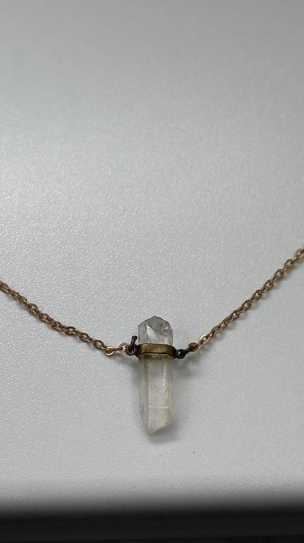 Catenine: Halskette mit Lemurian Seed Quartz – Nuovo (secondo la descrizione) da Baden venduto da Chrisenft