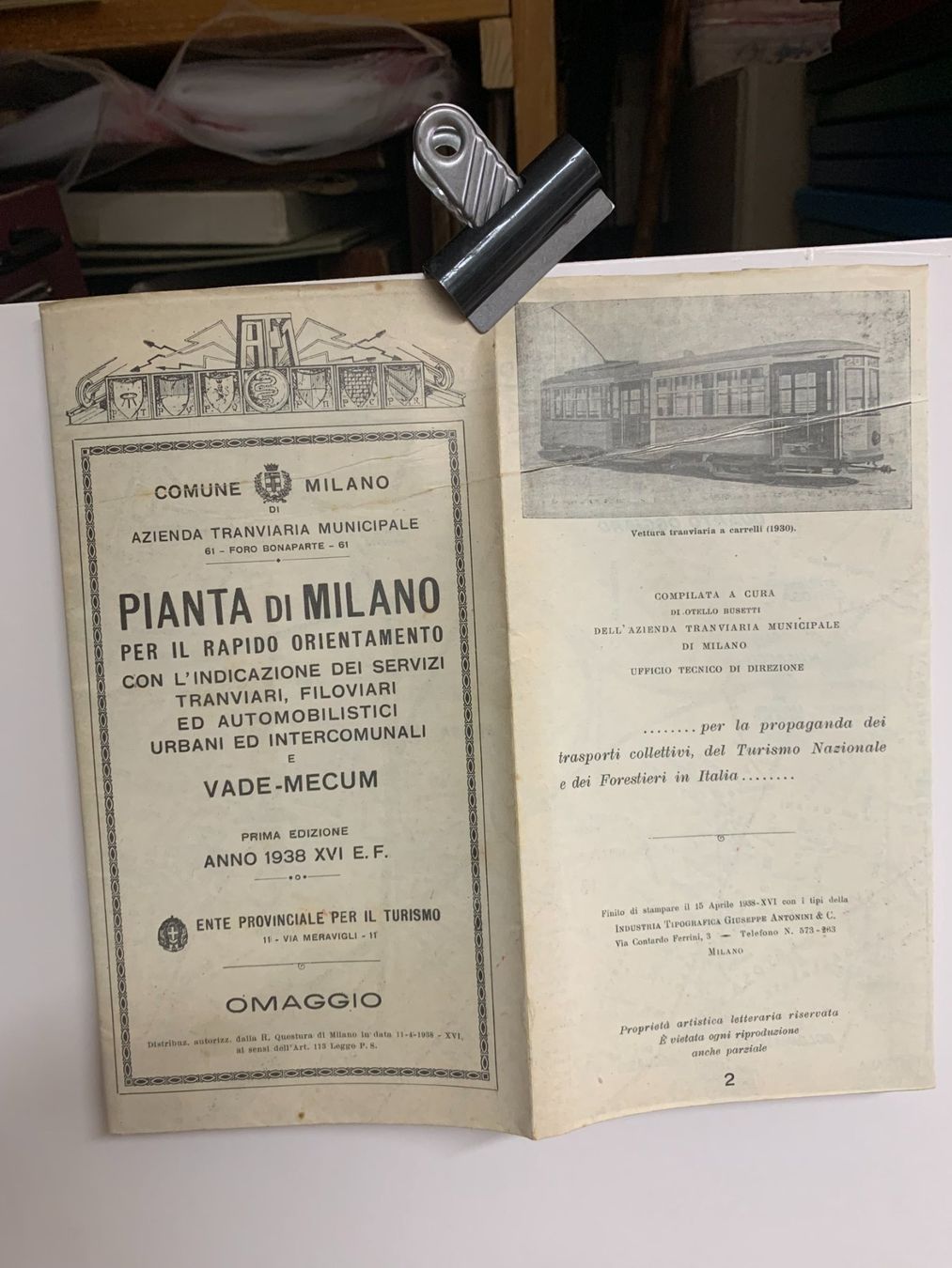 Cartoline postali: Italia - "Pianta di Milano" - 1938 – Usato da Sorengo venduto da 74in