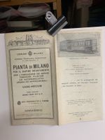Italia - "Pianta di Milano" - 1938