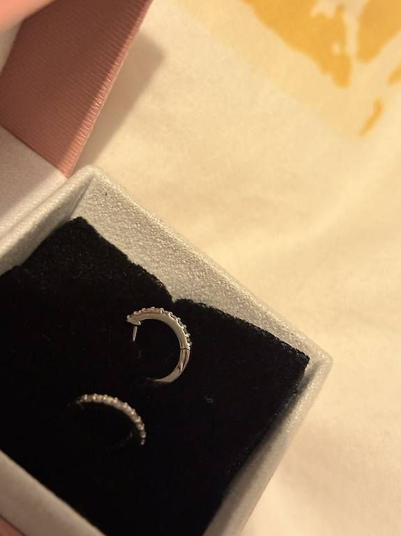 Orecchini pendenti & Orecchini a lobo: Neue Diamant Creolen – Nuovo e nell'imballaggio originale da Spreitenbach venduto da seida76 2