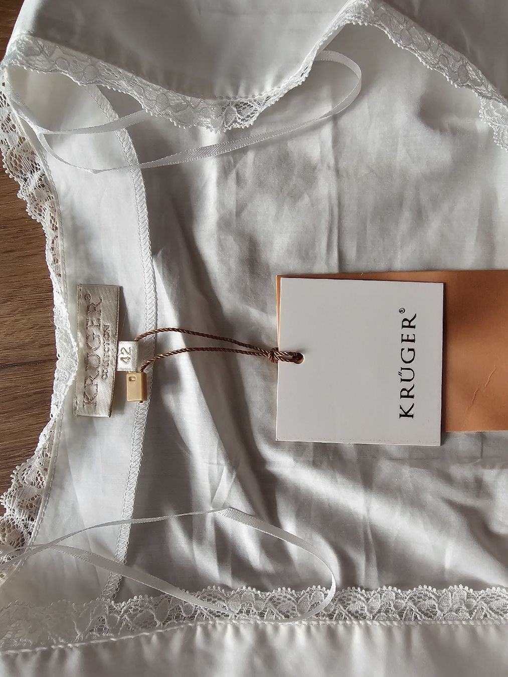 Krüger Camicette: Dirndl Bluse 42 – Nuovo e nell'imballaggio originale da Büttikon AG venduto da PAM120319 2