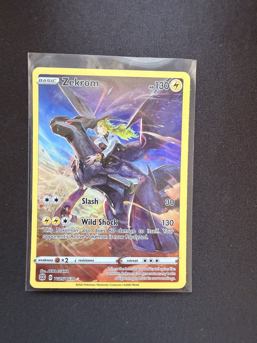 Pokémon Sammelbilder & Trading cards: Zekrom TG/TG30 – Neu (gemäss Beschreibung) aus Buttisholz von paru74