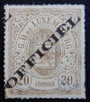 Luxemburg Kat. 5 I * 1875 sign. Kat. 100 Euro