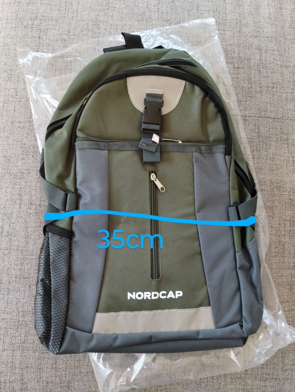 Zaini: Sac à dos Nordcap Olive – Nuovo e nell'imballaggio originale da Lausanne venduto da Martinucci 1