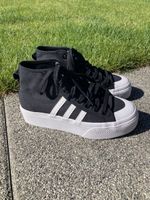 Adidas Nizza Platform Hi Top Sneaker Gr. 38 2/3, wenig getra
