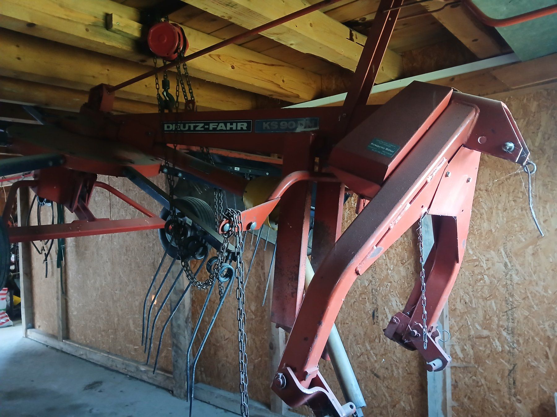Deutz Raccolta foraggio grezzo: Kreiselschwader – Difettoso da Haslen venduto da florett88