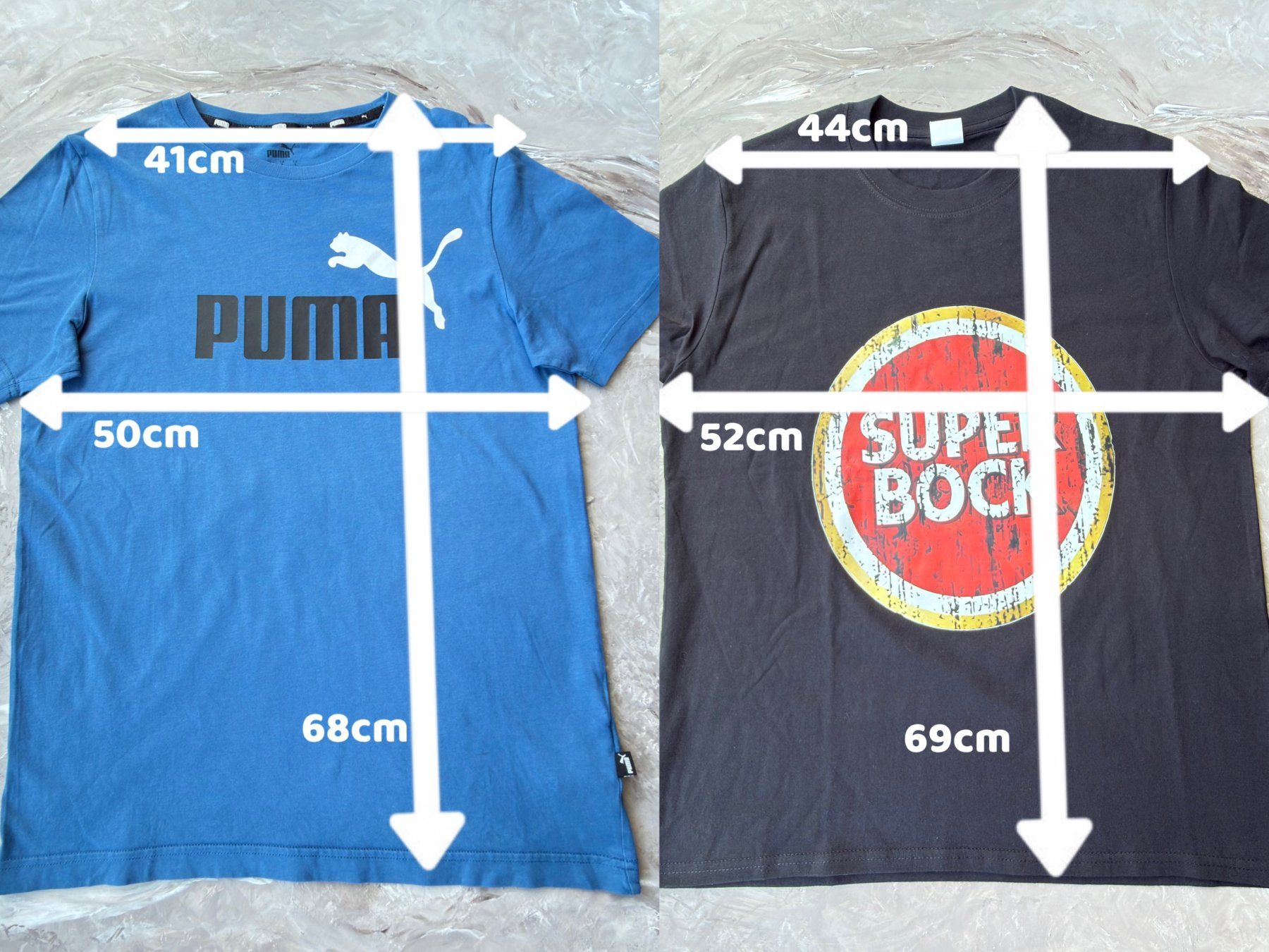 Puma T-shirt: Lot de 2 t-shirts graphiques Puma & Superbock – Usato da Thônex venduto da Suisse.Shopping 8