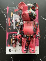 BE@RBRICK Andy WarholxJean-Michel Basquiat 100%&400%Original