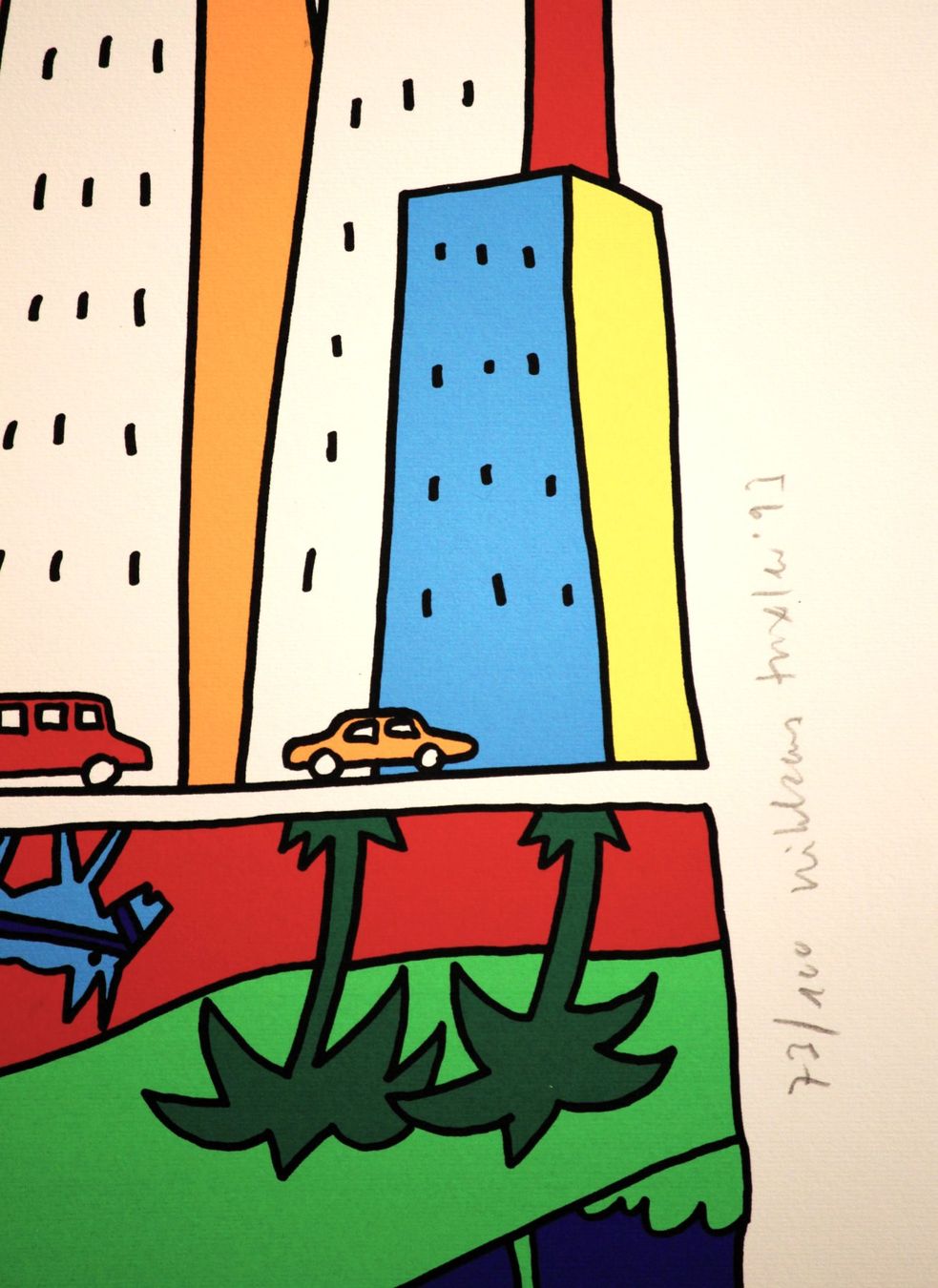 Poster & Bilder: Troxler Niklaus - Stadt / Land '93 / Signiert 73/100 – Gebraucht aus Eggenwil von Joyart 2