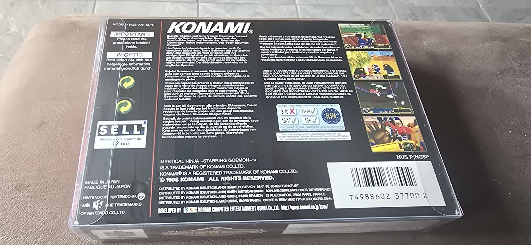 Nintendo Spiele: Mystical Ninja Starring Goemon N64 Konami – Neu (gemäss Beschreibung) aus Le Noirmont von desoto55 2