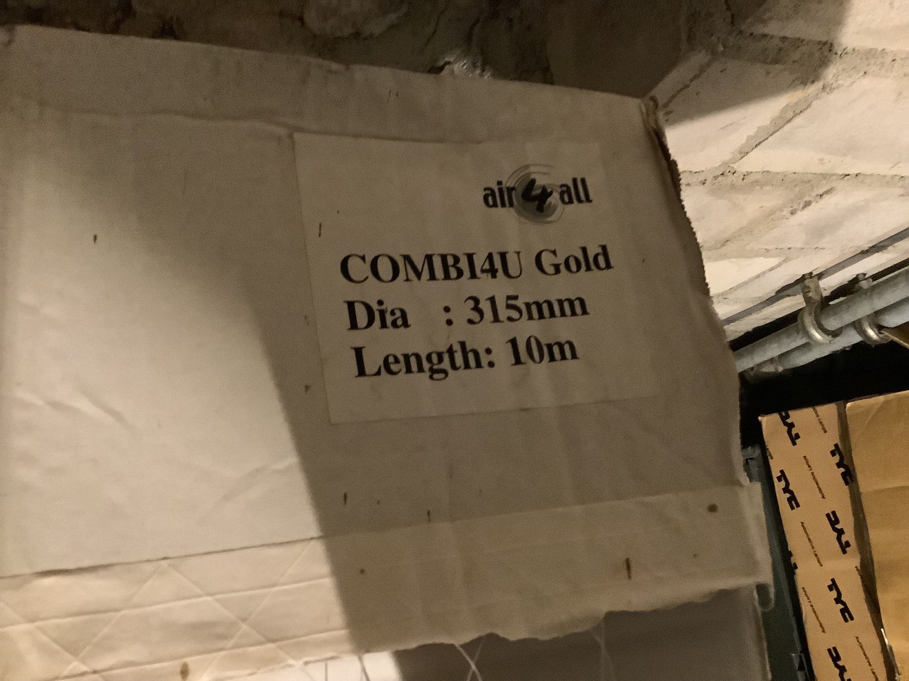 Ventilazione: Lüftungsschlauch Combidec 315 mm Neu – Nuovo e nell'imballaggio originale da Seuzach venduto da peli543 1
