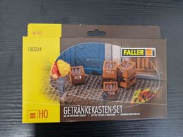 Faller H0 ''Getränkekasten Set de  caisses de boisson