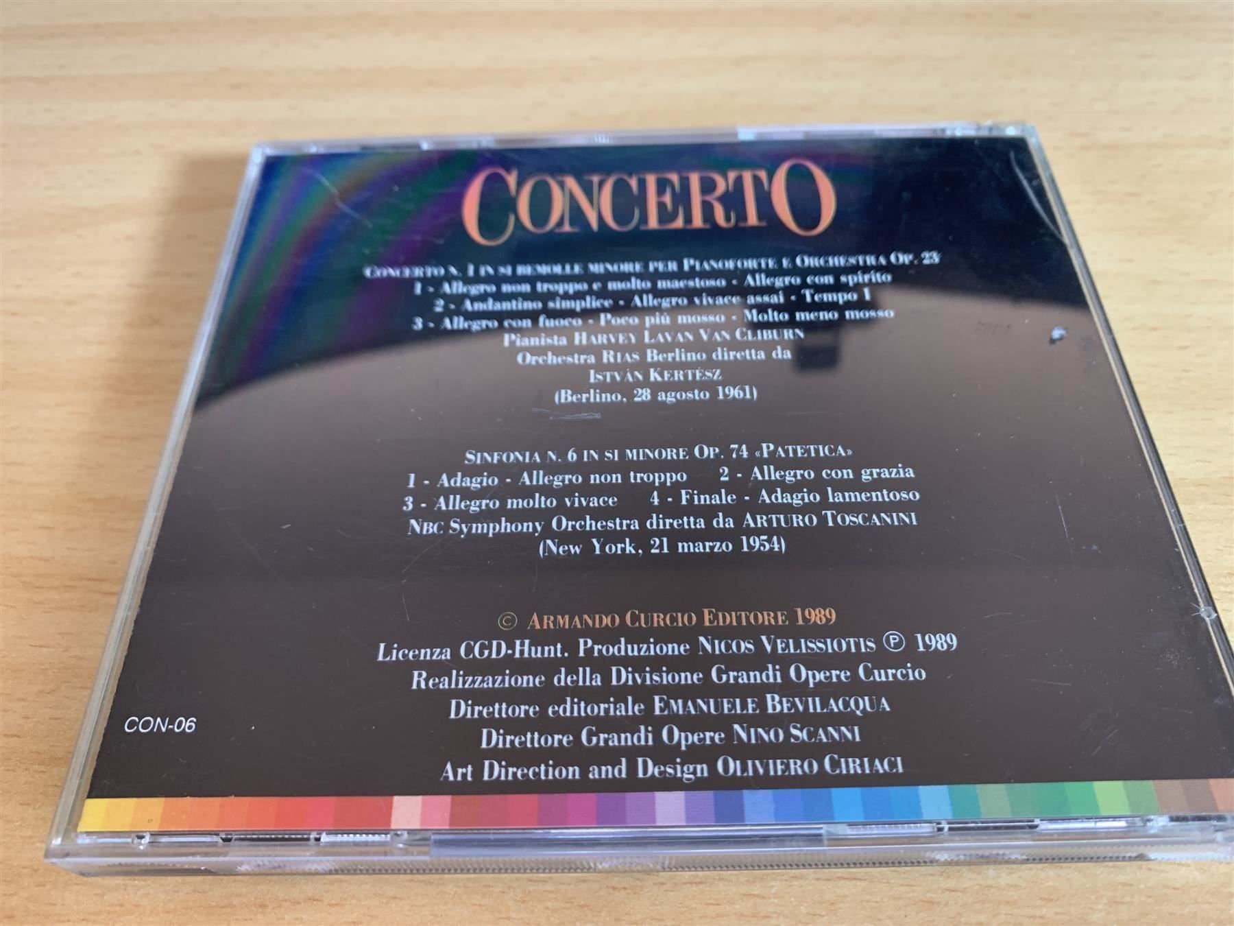 CD: Čajkovskij - Concerto Per Pianoforte E O – Usato da Rikon im Tösstal venduto da Alpenmutz 1