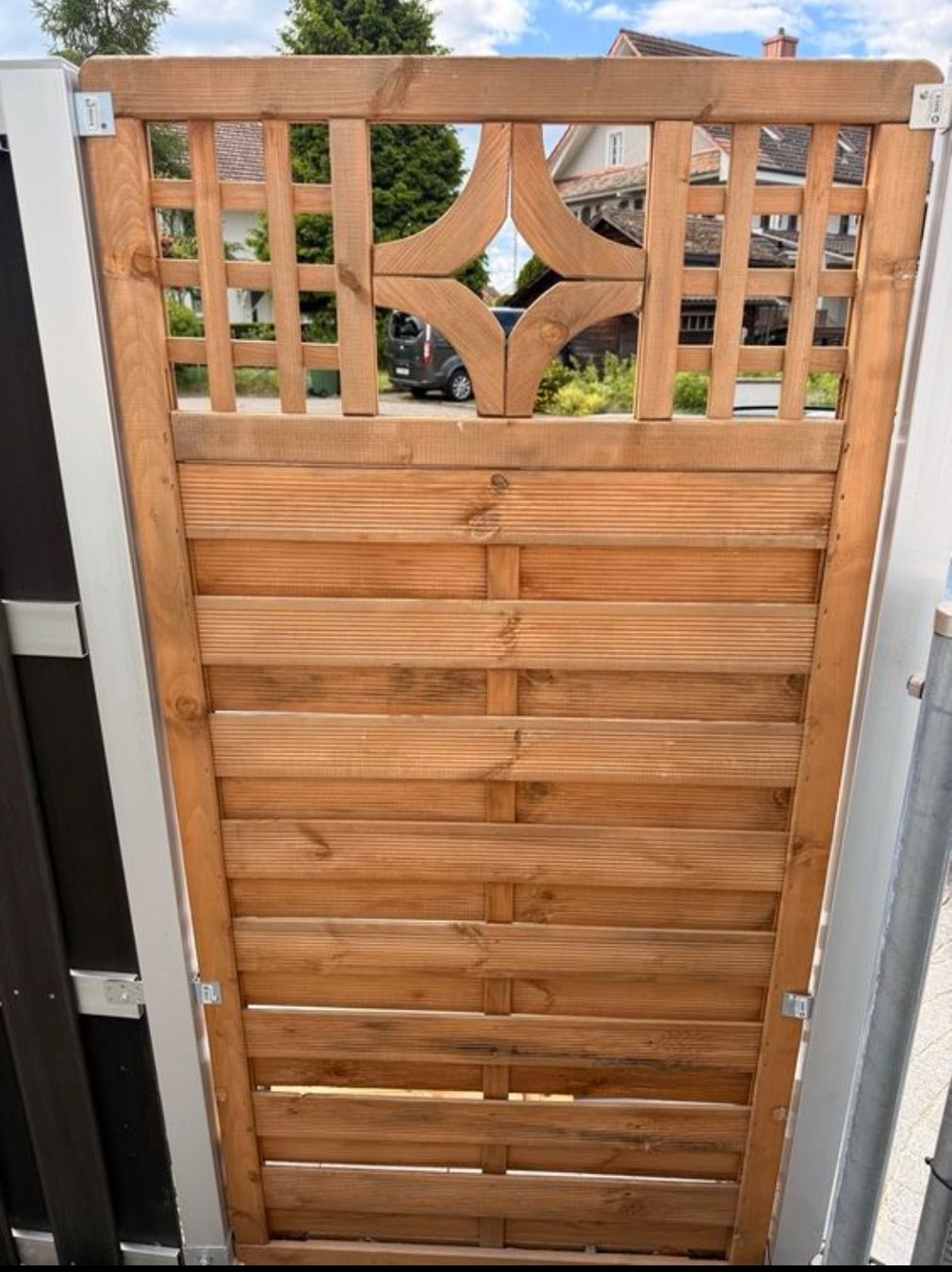 Fendivista: Sichtschutz, Gartenzaun Holz – Usato da Winterthur venduto da tim_cl8x 1