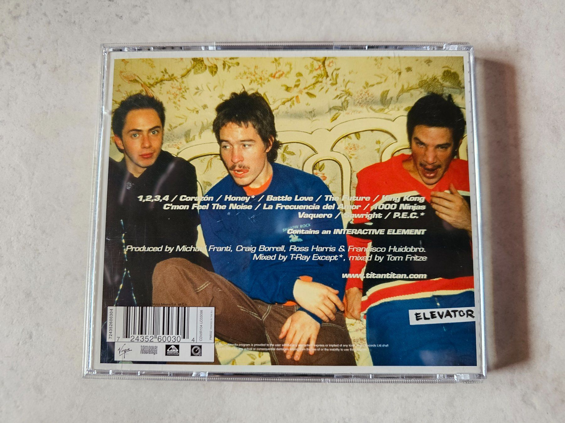 CD: Titan  -  Elevator  /  (Latin, Trip Hop) – Usato da Schneisingen venduto da backstore24 1
