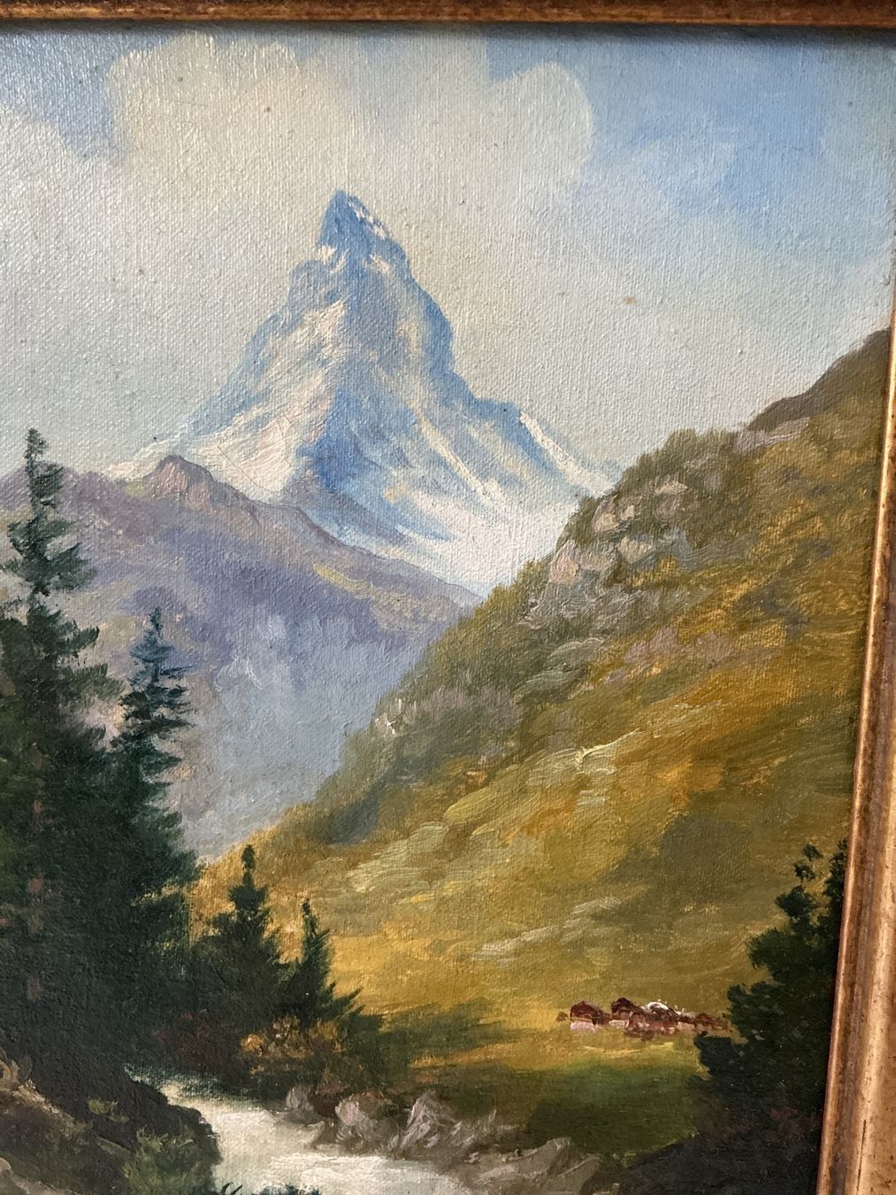 Dipinti: Matterhorn von E. Grosser – Usato da Bern venduto da vielerart 1