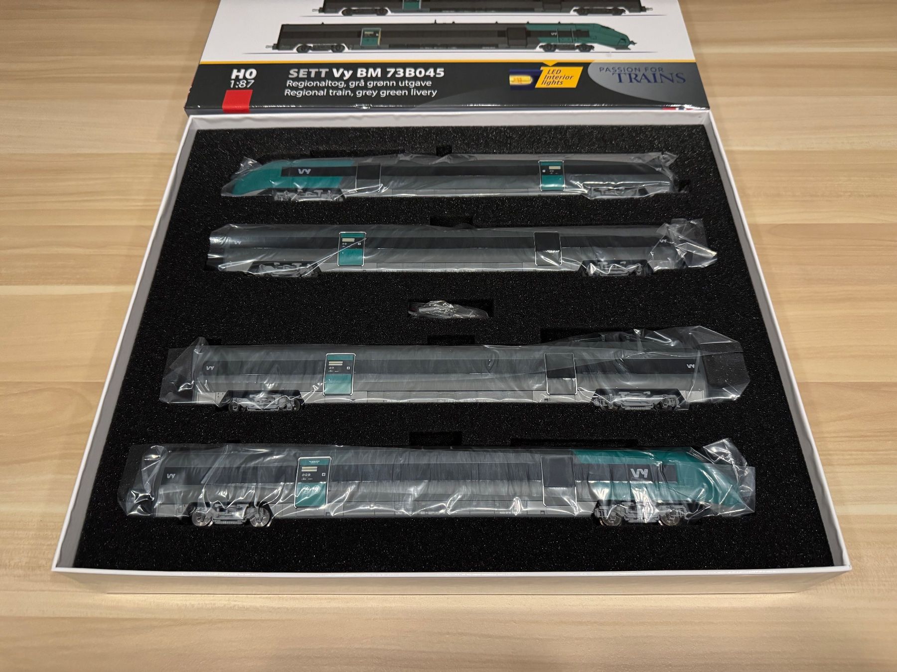 Modellini di ferrovie: NMJ Topline VY BM73B 045, DCC Sound+Innenbeleuchtung – Nuovo e nell'imballaggio originale da Zufikon venduto da thanasak 1