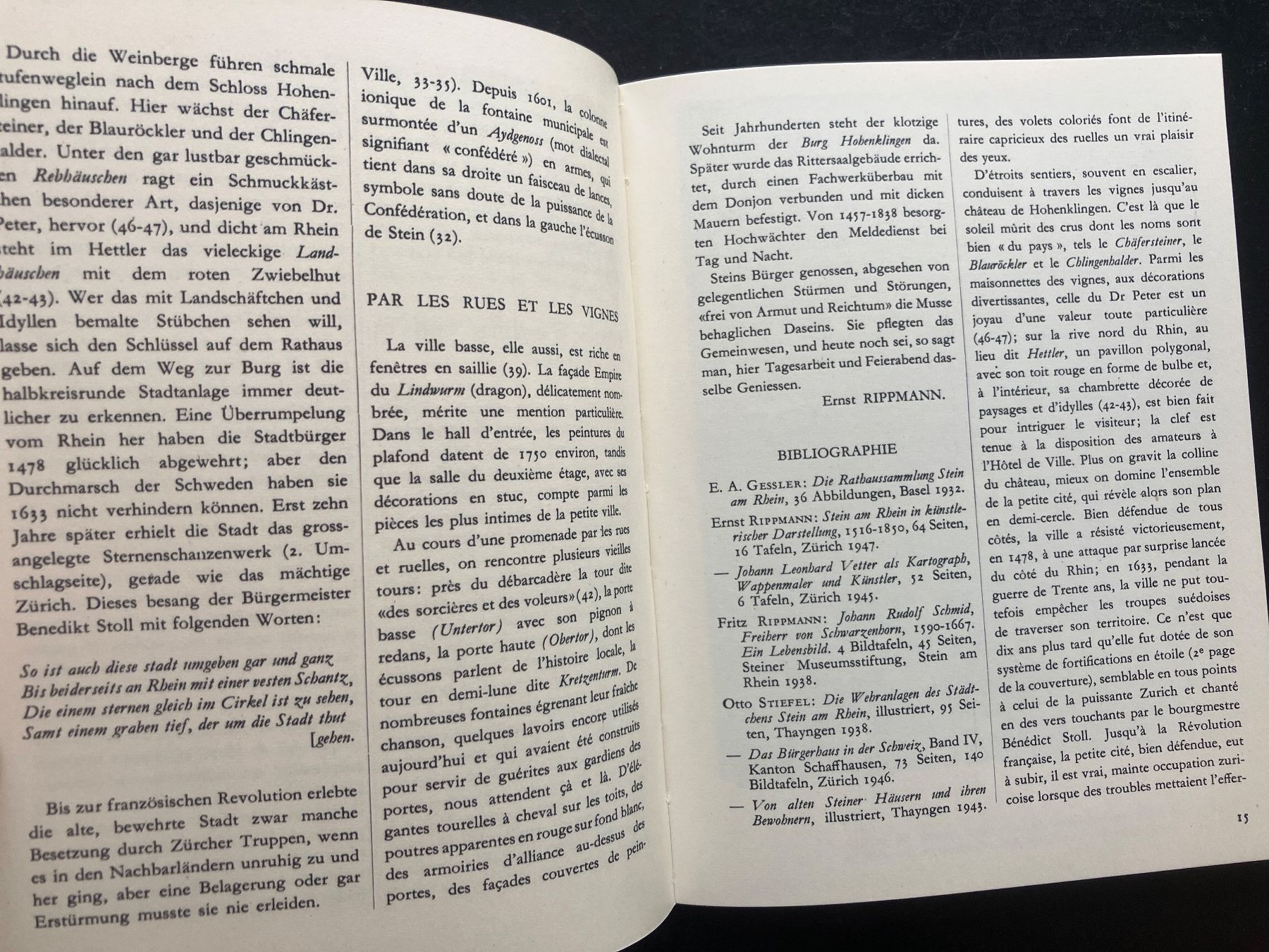Libri: Stein am Rhein. Schw. Kunststätten – Usato da Wangen ZH venduto da day01 2