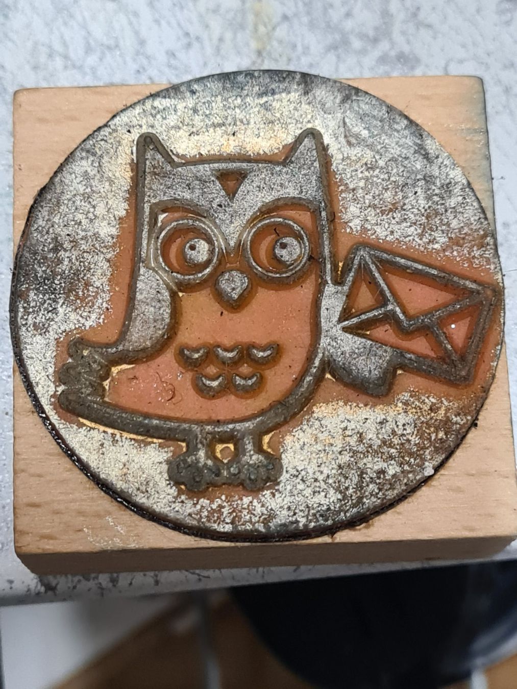 Stempel: Stempel, 4 x 5 cm – Gebraucht aus Amriswil von kleindeko 1