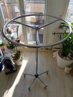 Vintage Kleiderstaender Chrom, rollbar, Top Zustand!